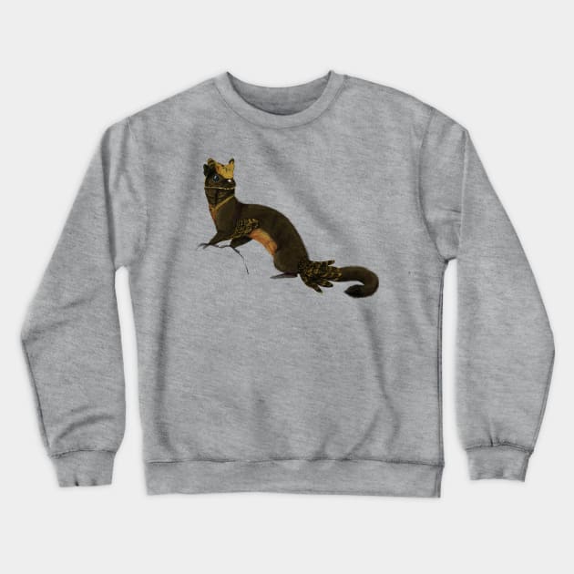 Nightweasel Crewneck Sweatshirt by Khalico